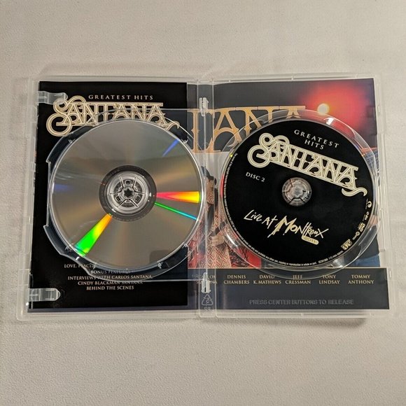 Santana Greatest Hits Live At Montreux 2011 DVD Music Concert - 2-disc - Picture 3 of 4